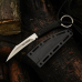 Faca Tac-Force c/ anel para dedo TF-FIX022BK